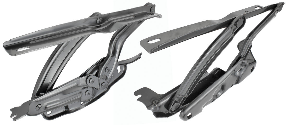 RESTOPARTS Hood Hinge, 1968 Chevelle/El Camino, Pair