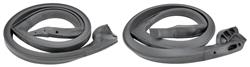 Seal, Roof Rail, 1973-77 Chevelle/Cutlass/Lemans 4-door,  Front