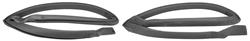 Seal, Roof Rail, 1973-77 Chevelle/Cutlass/Lemans 4-door, Rear