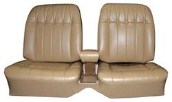 Seat Upholstery, Rear Buckets, 1965 Riviera, Custom Interior w/Armrest