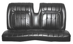 Seat Upholstery, Rear Seat, 1973 Riviera, Custom Interior