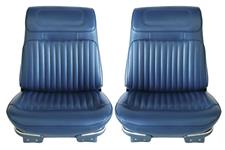 Seat Upholstery, Front Buckets, 1970 Riviera, Custom Interior