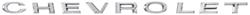 Emblem, C-H-E-V-R-O-L-E-T Hood Letters, 1965 Chevelle/El Camino
