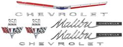 Emblem Kit, 1965 Malibu 350