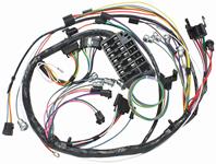 Wiring Harness, Dash, 1966 Chev, w/Warning Lights, All Manual/Column Shift Auto