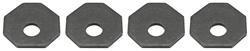 Bumper Alignment Washers, 1964-67 GM A-Body, 4pc