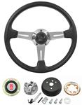 Steering Wheel Kit, Grant Elite GT, 1964-66 Oldsmobile, Black, w/Standard Column