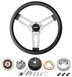 Steering Wheel Kit, Grant Classic 5, 1965-66 & 1968 Oldsmobile, Black
