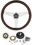 Steering Wheel Kit, Grant Mahogany, 1969-77 Oldsmobile, 3-Spoke