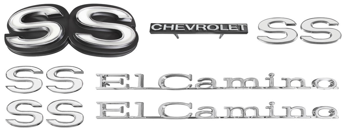 SS Grille Emblem For 1972 Chevy Chevelle & El Camino – Vintage GM Restoration Part