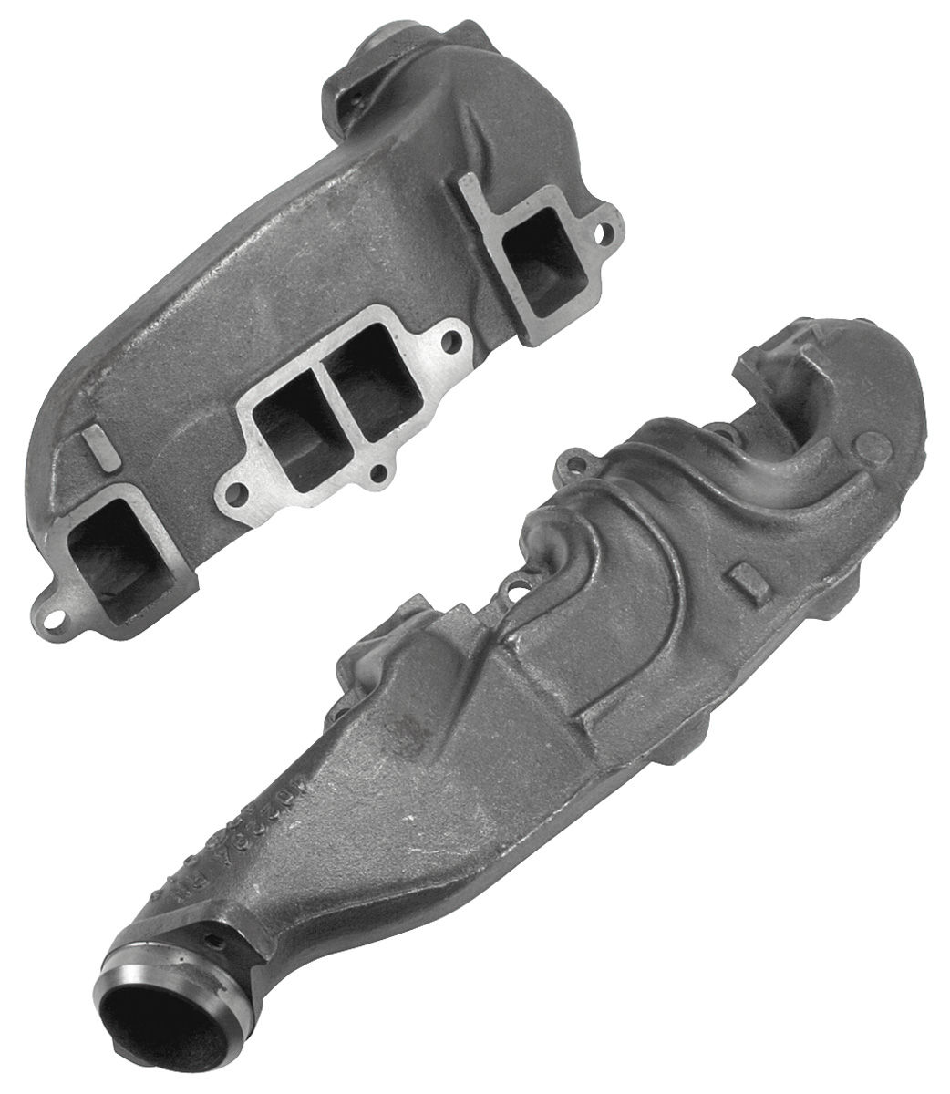 Exhaust Manifolds, 196567 Oldsmobile, 400455, Pair