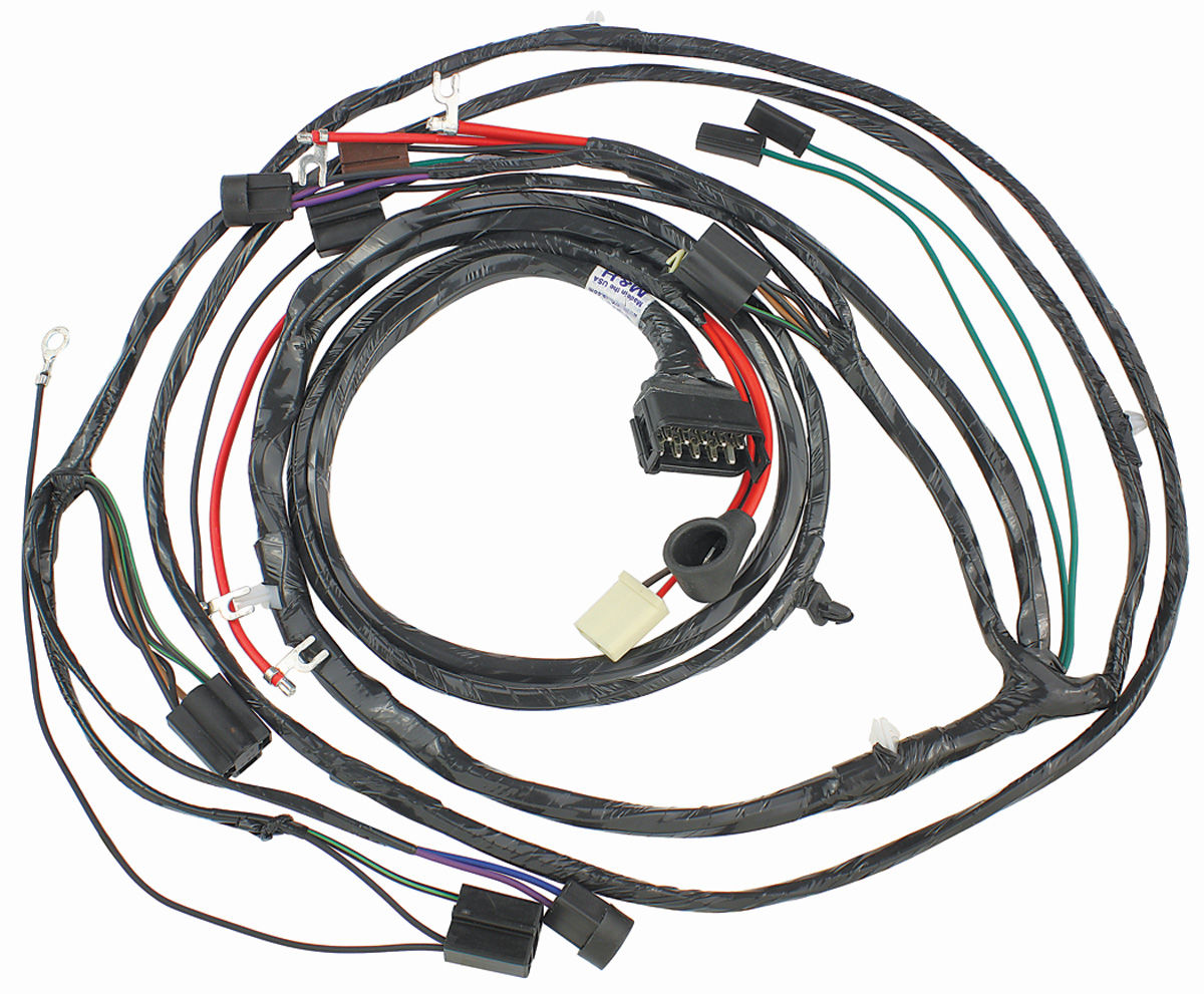 M&H Wiring Harness, Forward Lamp, 1964 Chev/El Cam, Gauges/Driver Int