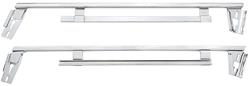 Window Channels, 1961-64 Bonneville/Catalina, 2-Door, Lower, Pair