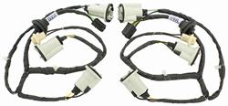 Wiring Harness, Rear Light, 1970-72 GTO/Lemans/Tempest, W/O Light Monitor, 2pc