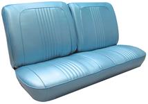 Seat Upholstery, 1967 Catalina, Split Bench w/o Armrest