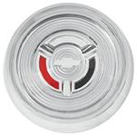 Emblem, Steering Wheel, 1964 Chevelle/El Camino Wood Wheel