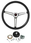 Steering Wheel Kit, Grant Classic Nostalgia, 1969-77 Pon, w/o Tilt, Blk Foam