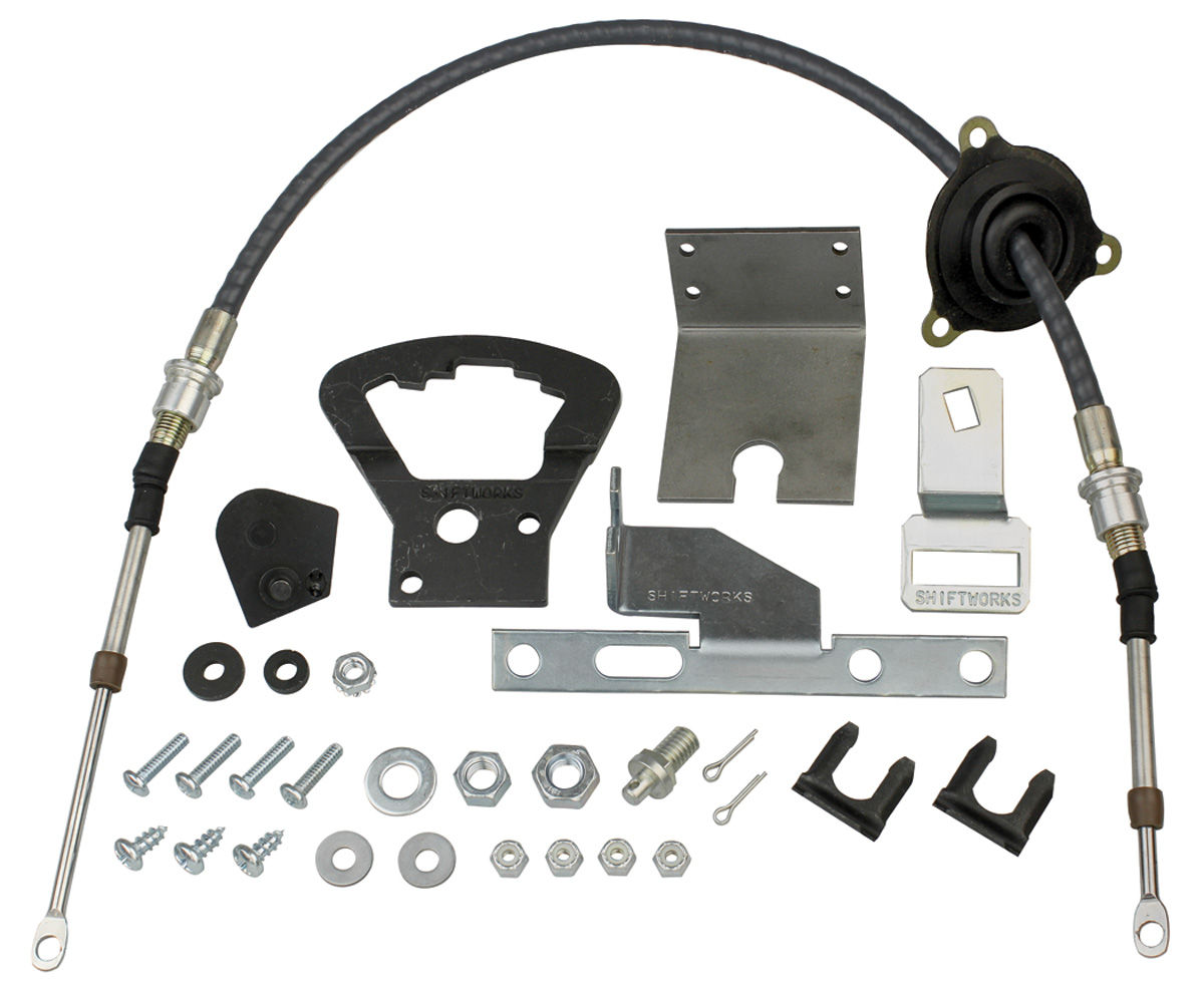 Shiftworks Conversion Kit, Shifter, 196567 Skylark w/Cable