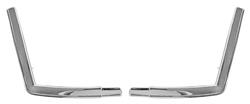 Moldings, Vinyl Top, 1970-72 Cutlass Supreme, Rear