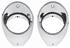 Dash Vent Bezels, 1966-67 Chevelle / El Camino, Chrome, Pair