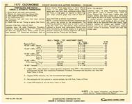 Tune Up Card, 1972 Cutlass, Exhaust Emission/Idle Mixture
