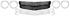 Grille Kit, Deluxe, 70 Chevelle & El Camino, Super Sport, Black