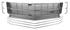 Grille Set, 1971 Chevelle & El Camino, Silver, 6pc
