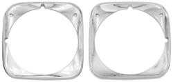 Headlamp Bezels, 1971 Chevelle & El Camino