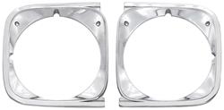 Headlamp Bezels, 1972 Chevelle & El Camino