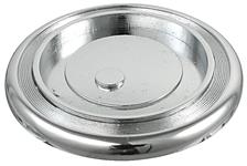 Cover, Horn Button, 1967 GTO/Pontiac, Chrome