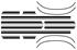 Decal & Stripe Kit, Deluxe, Body Side, 1967 Chevelle, Super Sport
