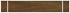 Decal, 1968-72 El Camino, Tailgate, Wood Grain, American Walnut