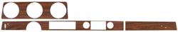 Dash Set, Woodgrain, 1972 Oldsmobile Cutlass, Coupe