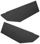 Sail Panel Boards, Uncovered, 1967-68 Fullsize 2-Door Hardtop