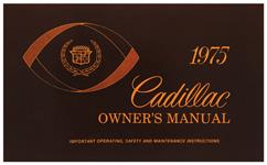 Owners Manual, 1975 Cadillac