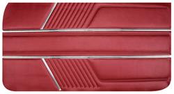 Door Panels, 1966 Catalina 2+2, Coupe/Convertible Front