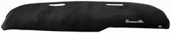 Dash Cover, Embroidered, 1963-64 Bonneville, Plush Velour w/Ft Pad, Metal Rr