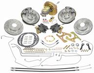 Disc Brake Set, 1968-72 Chevrolet A-Body, Front & Rear, Std. Booster, Deluxe