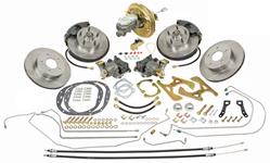 Disc Brake Conversion, Front/Rear, 1968-72 Buick/Olds/Pontiac, 11" Rotors