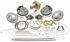 Disc Brake Conversion, Front/Rear, 1968-72 Buick/Olds/Pontiac, 11" Rotors