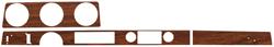 Dash Set, Woodgrain, 1972 Oldsmobile Cutlass, Convertible