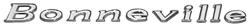 Emblem, 1967 Quarter Panel/1968 Fender/1969 Tailgate, Bonneville Letters