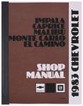 Service Manual, Chassis, 1983 Malibu/El Camino/Monte Carlo