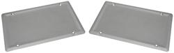 Grilles, Speaker, 64-72 A-Body, Package Tray, 6x9, Pair