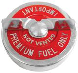 Gas Cap, 1964-69 Oldsmobile Exc. Wagon, Deep Style "Premium Fuel Only"