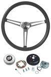 Steering Wheel Kit, Grant Classic Nostalgia, 1969-76 SkyRiv, w/o Tilt, Black