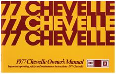 Owners Manual, 1977 Chevelle