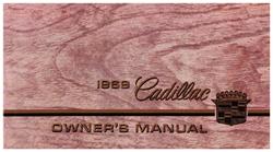 Owners Manual, 1969 Cadillac