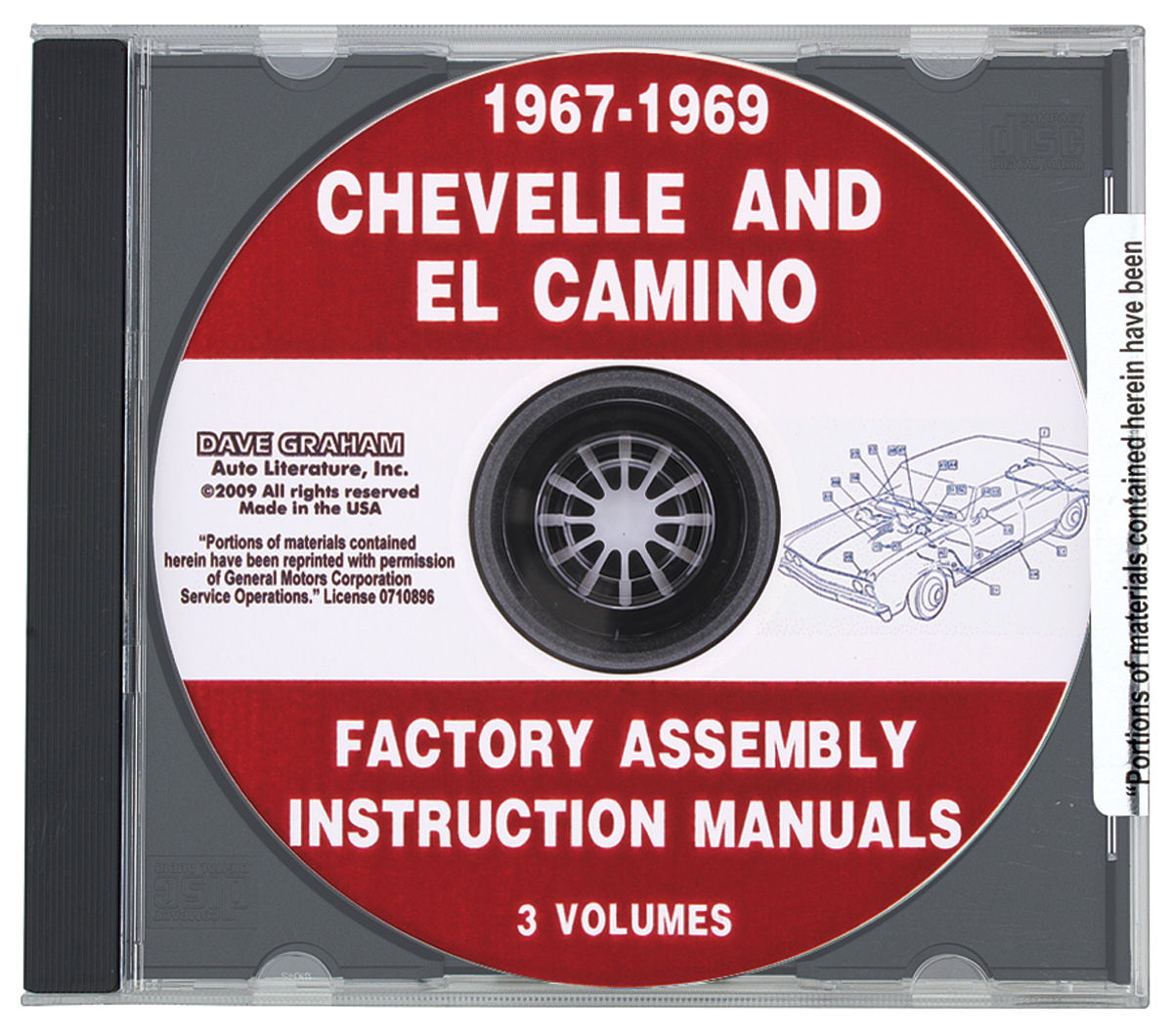 1967 Chevrolet Chevelle & El Camino Assembly Manual – Rebuild & Overhaul Guide By Bishko (Paper)
