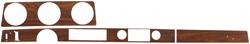 Dash Set, Woodgrain, 1972 Oldsmobile Cutlass, Coupe With Cruise Control